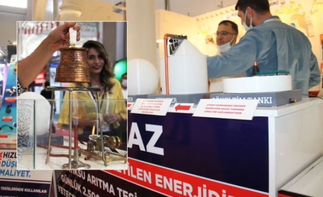 Biyogazla kahve pişiriyorlar