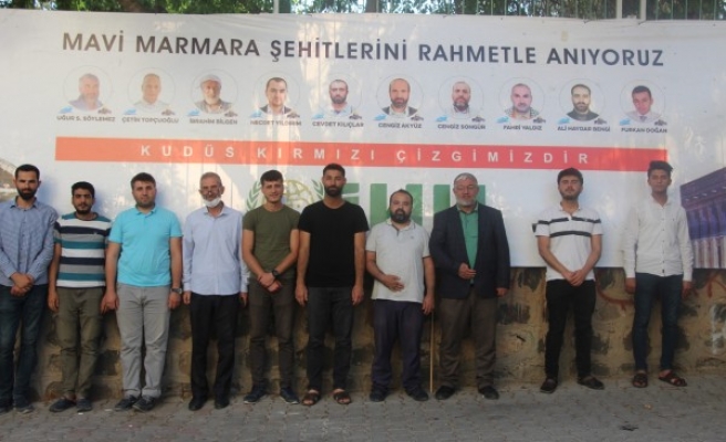 Mavi Marmara saldırısı Şanlıurfa’da kınandı