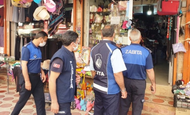 Viranşehir'de iş yerleri denetlendi