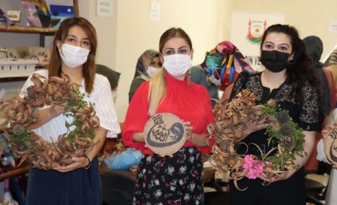 Organik tasarımlar kadınların elinde hayat buluyor