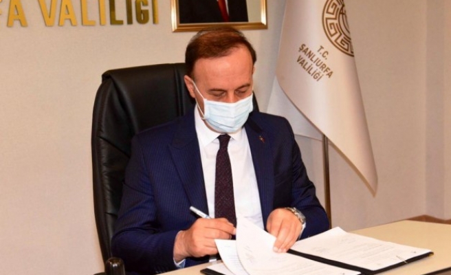 Şanlıurfa Valisi 6 milyonluk projelere imza attı