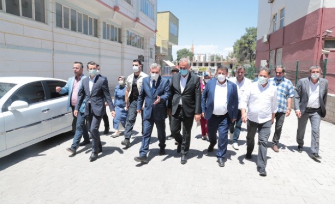 Beyazgül, Hilvan ilçesine çıkarma yaptı