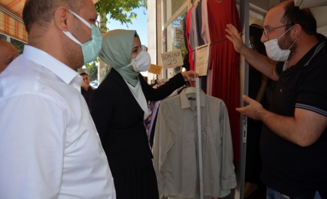 Çakmak, bölge esnafıyla buluştu