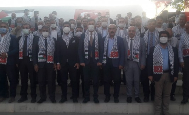 AK Parti ve muhalefet Urfa'da Filistin için tek ses oldu