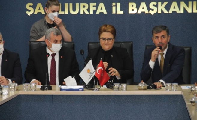 Bakan Yanık’tan AK Parti’ye ziyaret