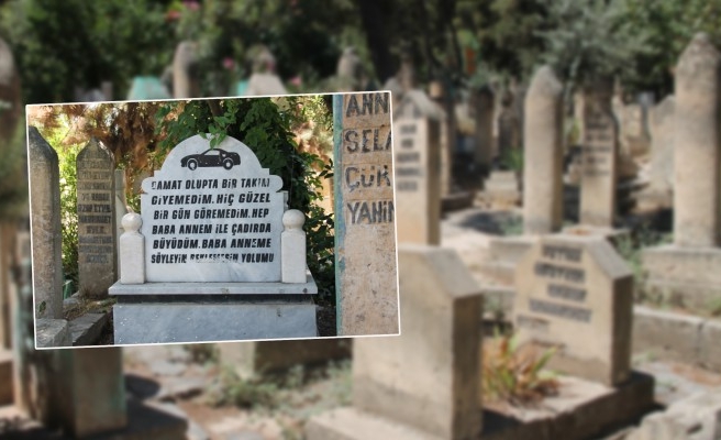 Mezar taşlarında şaşırtan yazılar!