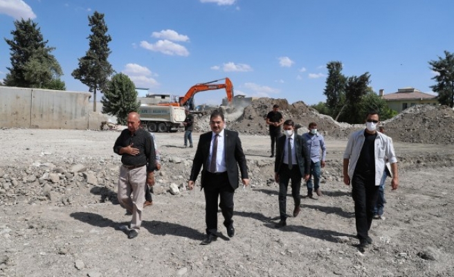 Sancaktar Mahallesi'ndeki proje için düğmeye basıldı