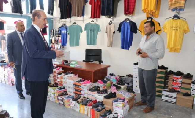 Yalçınkaya’dan esnaf ziyareti