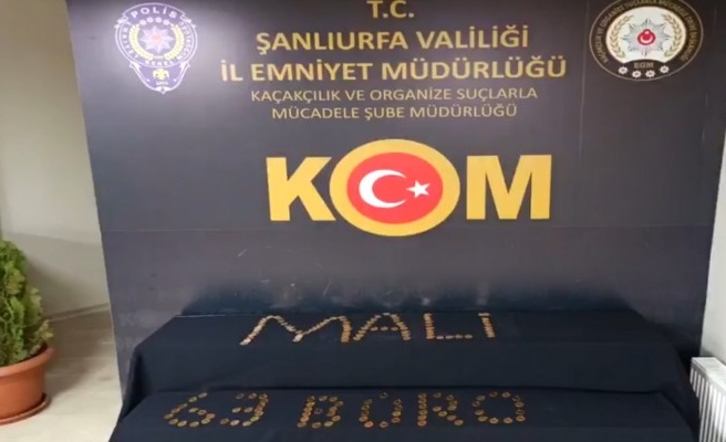 Şanlıurfa’da sahte altın operasyonu: 14 gözaltı