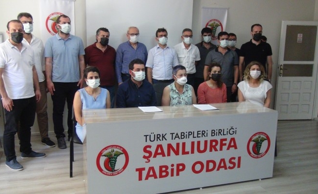 Şanlıurfa Tabip Odası, sağlıktaki sorunları gündeme getirdi