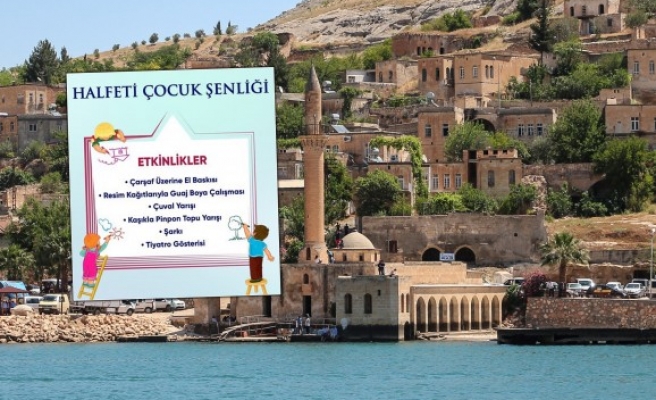 Halfeti’de çocuk şenliği düzenlenecek
