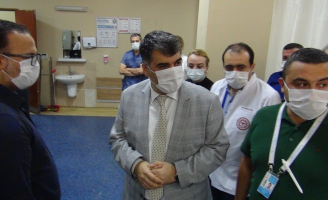 Sağlık Müdürü Gülüm, hastaneyi denetledi