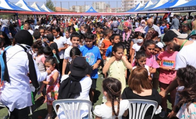 Halfeti’de çocuk şenliği düzenlendi