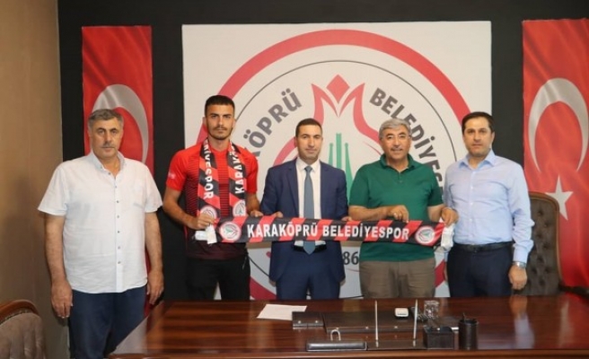 Karaköprü, Fikret Sevilgen ile sözleşme imzaladı