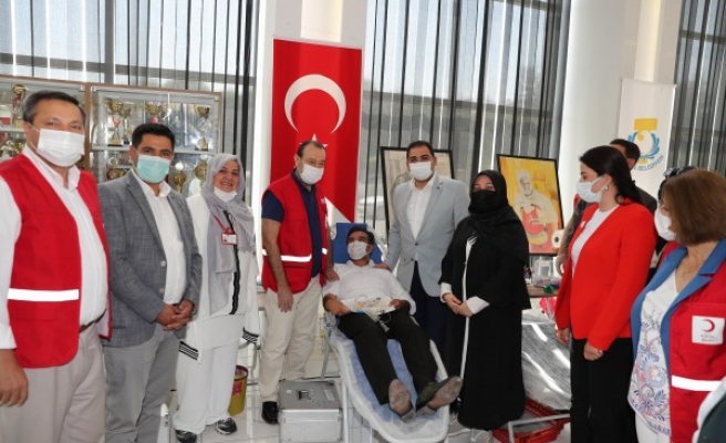 Haliliye'den kan bağışına destek