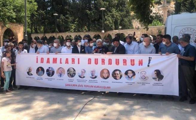 Şanlıurfa’dan Mısır’daki idam kararlarına tepki