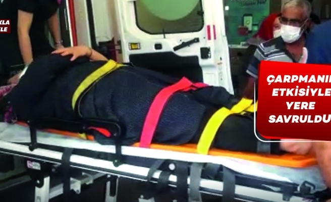 Otomobil sürücüsü kazaya neden oldu 