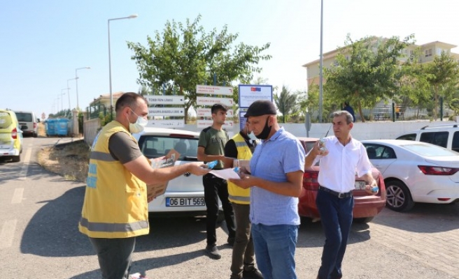 Haliliye’de öğrenciler, YKS gününde de unutulmadı