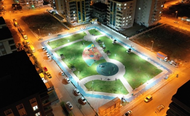 Güvenli Parklar Projesi ile parklar ışıl ışıl