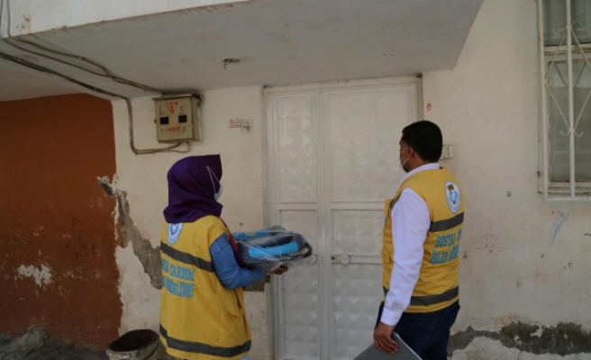 Haliliye Belediyesi’nden bebeklere “merhaba” hediyesi