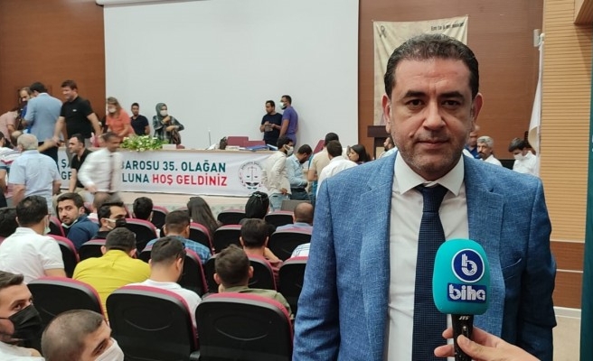 Şanlıurfa Barosu yeni başkanı belli oldu