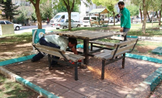 Haliliye Belediyesi 4 parkı yeniliyor