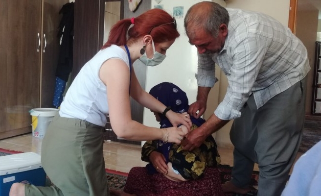 Şanlıurfa aşı haritasında son 3'te yer aldı