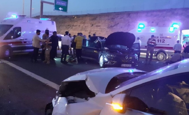 Şanlıurfa'da kaza! 13 yaralı