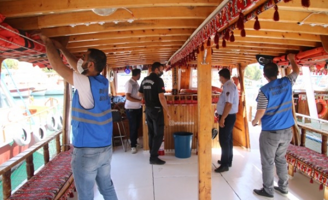 Halfeti’deki tur teknelerine sıkı denetim 