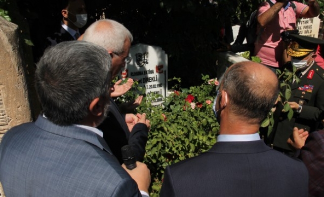 15 Temmuz şehidi, mezarı başında anıldı