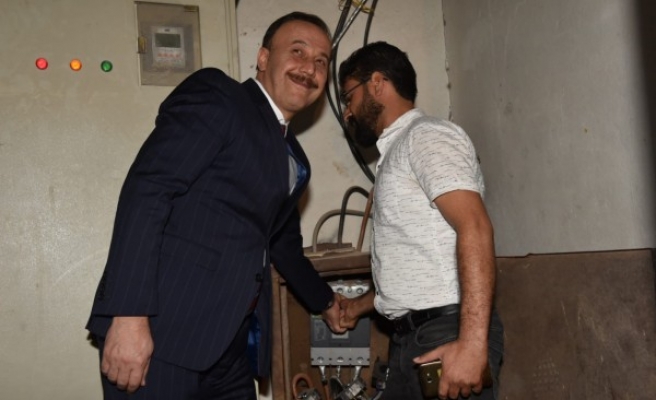 Telabyad’a kesintisiz enerji verilmeye başladı