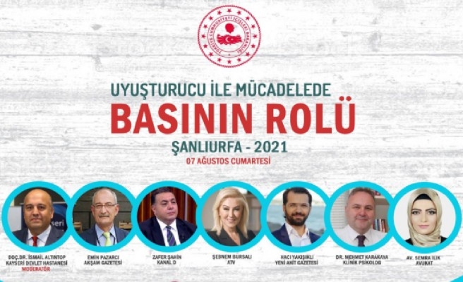 Uyuşturucu ile mücadele basının rolü masaya yatırılıyor