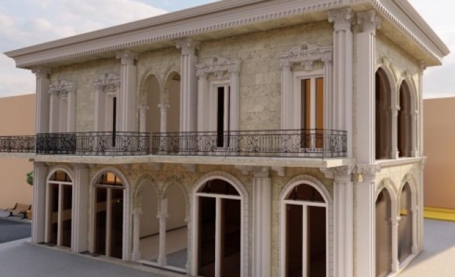 Hacı Kamil Konağı’nın yanına yeni bir taş konak yapılıyor