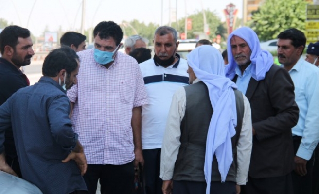 Çiftçiler, seslerini duyurmaya çalıştı