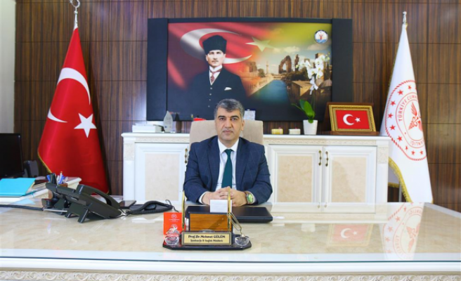 Şanlıurfa İl Sağlık Müdürü'nden önemli çağrı!