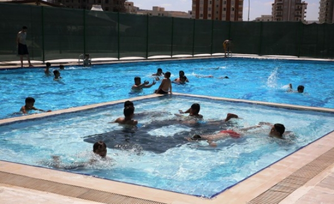 Karaköprü'de yüzme havuzu açılıyor