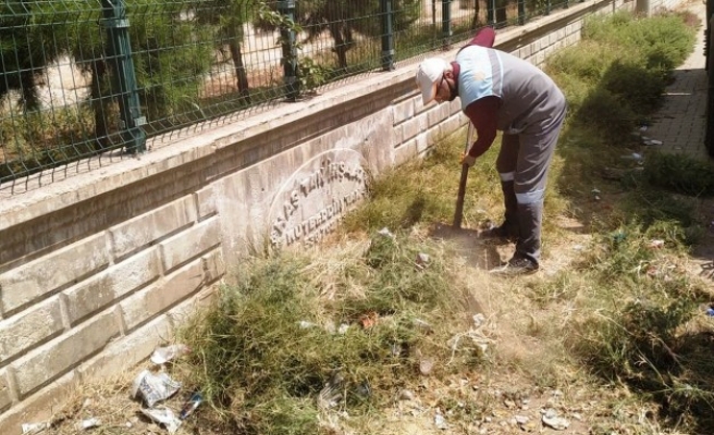 Viranşehir’deki okullarda temizlik çalışması başlatıldı