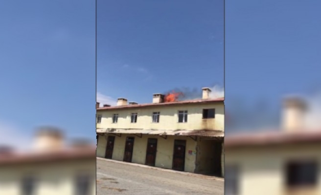 Şanlıurfa Hipodromu'nda yangın çıktı