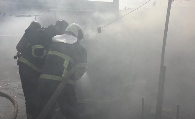 Eyyübiye'de ev yangını