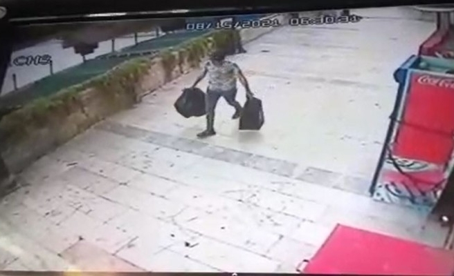 Gündüz vakti 30 bin liralık elektronik cihaz çaldılar