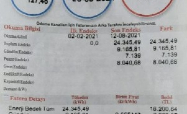 DEDAŞ boş eve 20 bin liralık fatura kesti!