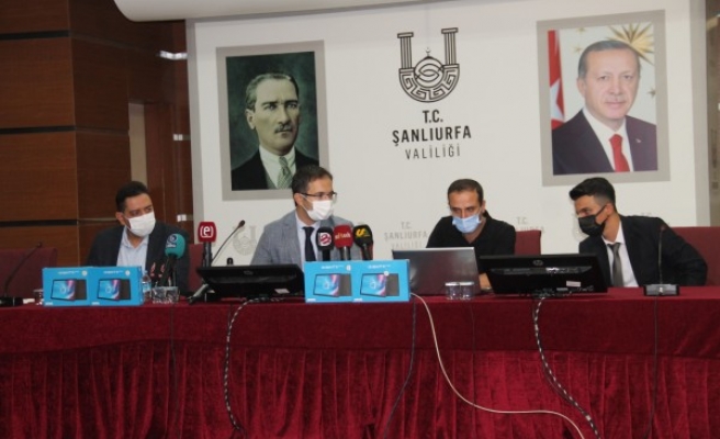 Şanlıurfa'da aşı talihlileri kurayla belirlendi