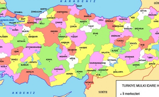 İşte Türkiye'nin en büyük ilk 10 ili...