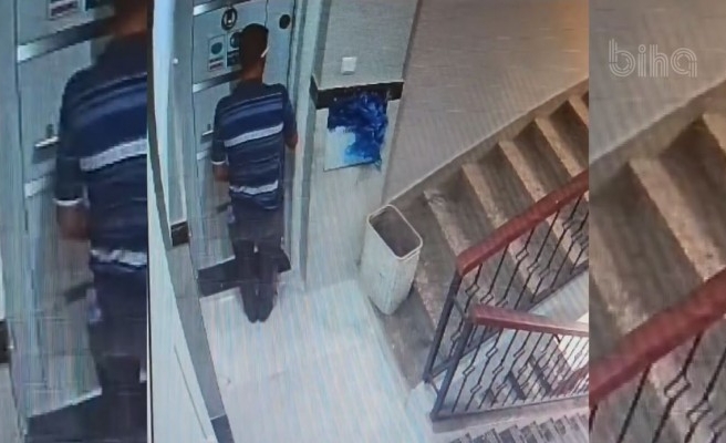 Madde bağımlısı genç iş yerine zorla girmeye çalıştı!