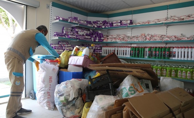 Haliliye'de yüzlerce kilo atık, geri dönüşüme kazandırıldı