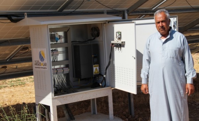 Sulama için güneş sistemi kurdu, elektrik masrafından kurtuldu