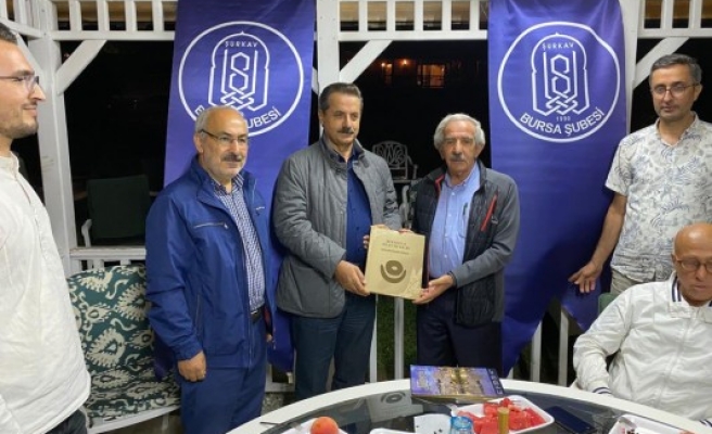 Faruk Çelik Bursa'da Urfalılarla bir araya geldi