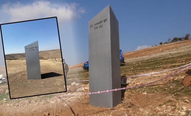 Urfa'da görülen gizemli monolit Diyarbakır'da