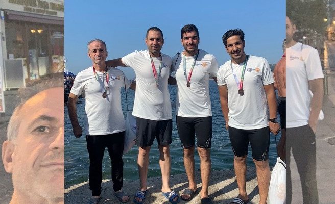 Şanlıurfalı sporcular, Çanakkale Boğazı’nı yüzerek geçti