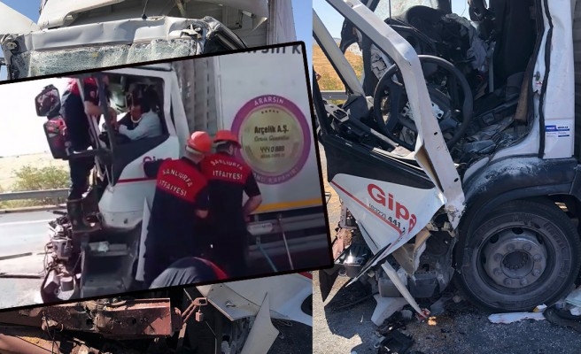 Tır başka bir tıra arkadan çarptı: 1 ölü